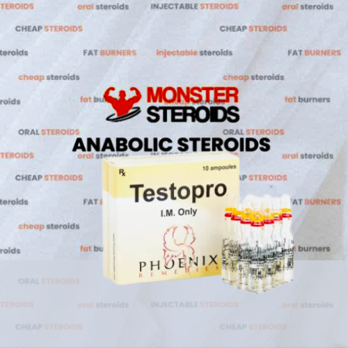 Testopro 10 ampoules (100mg/ml)